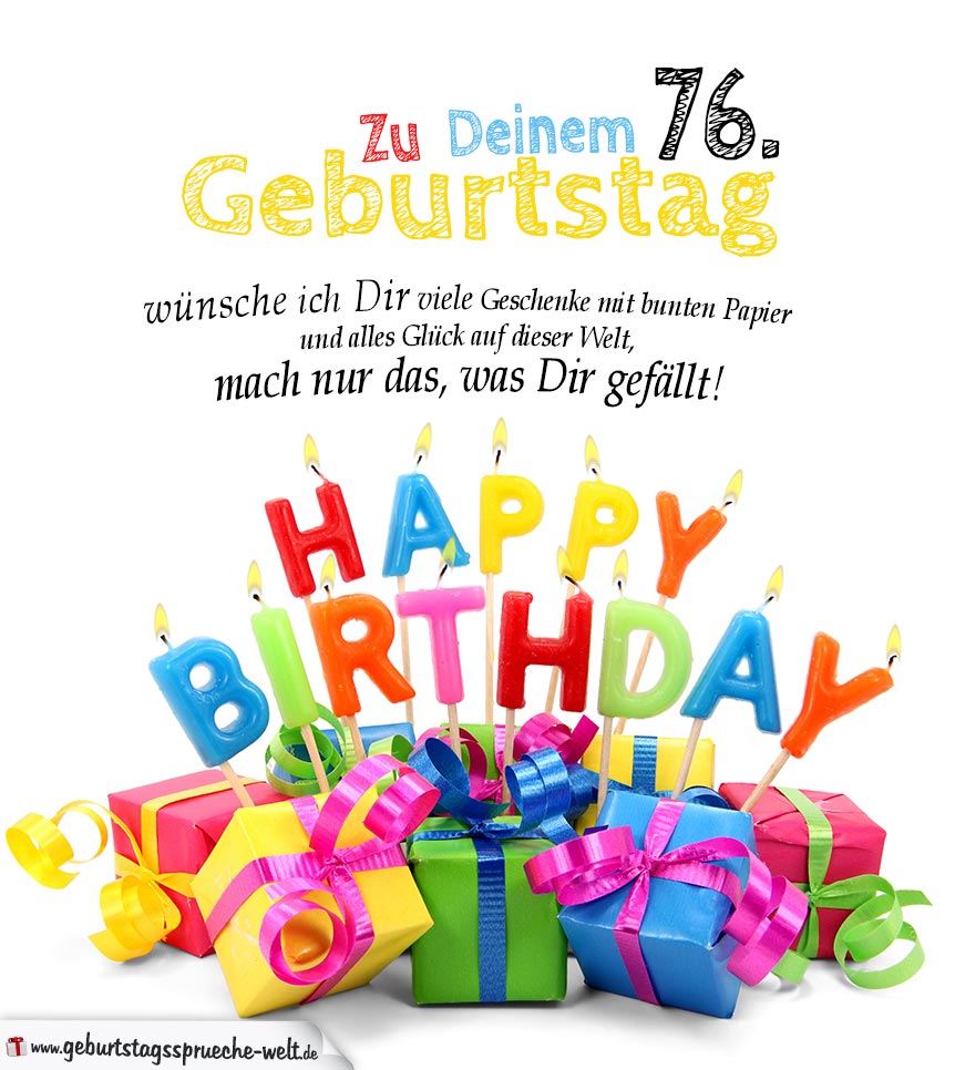 37+ Zum 76 geburtstag sprueche ideas