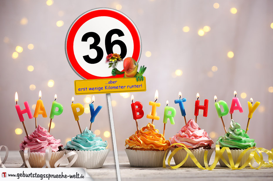30+ Alter mann junge frau sprueche , 36. Geburtstag Geburtstagswünsche mit Schild und Alter auf Karte GeburtstagssprücheWelt