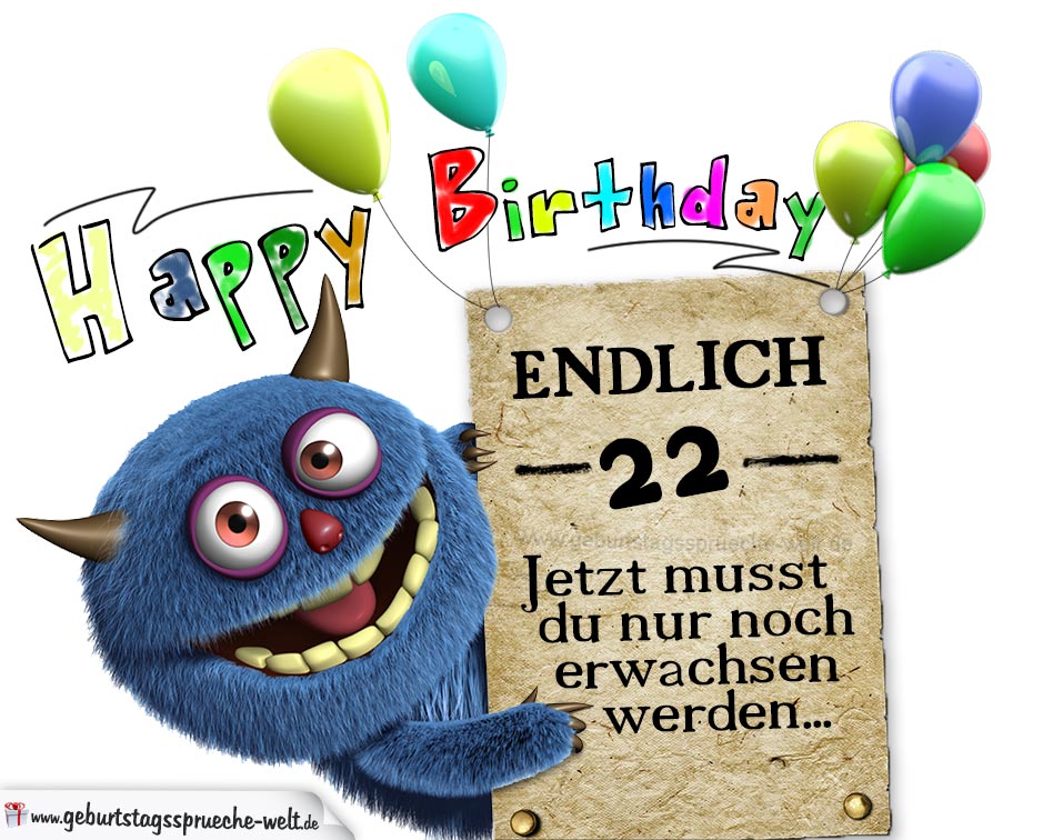 36+ 22 geburtstag sprueche lustig info