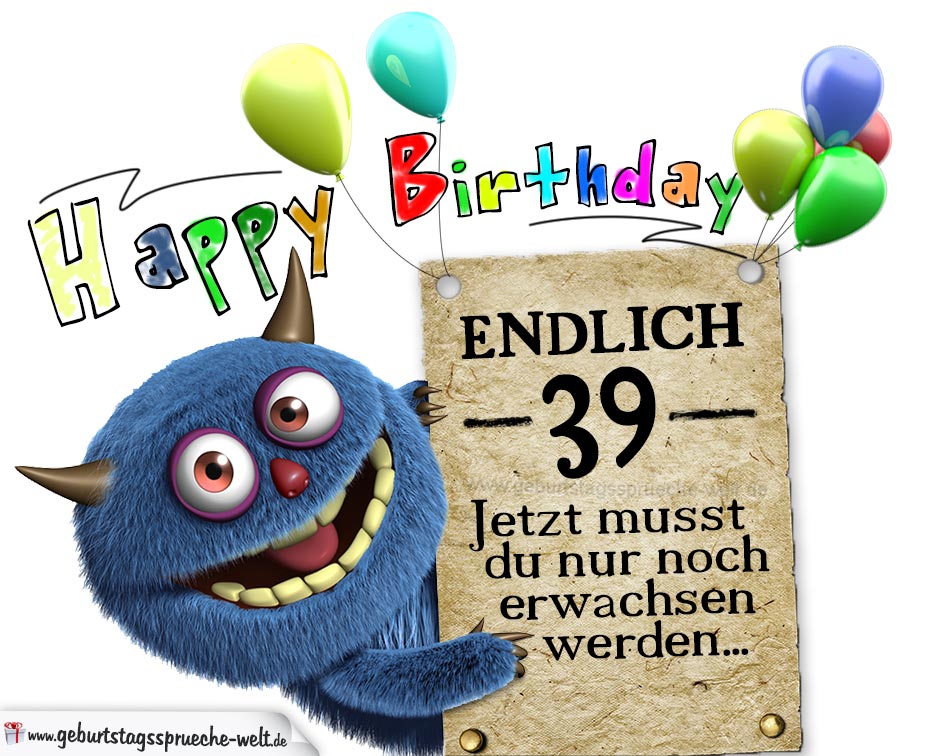 39+ Sprueche zum 39 geburtstag ideas