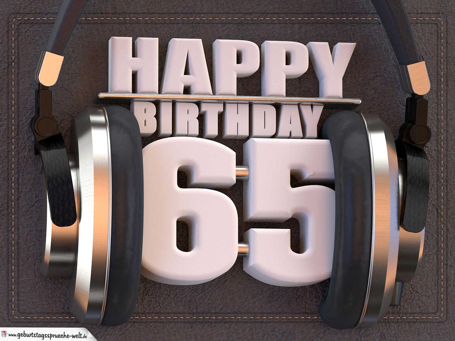 48++ Sprueche zum 11 geburtstag , 65. Geburtstag Karte Happy Birthday Kopfhörer GeburtstagssprücheWelt