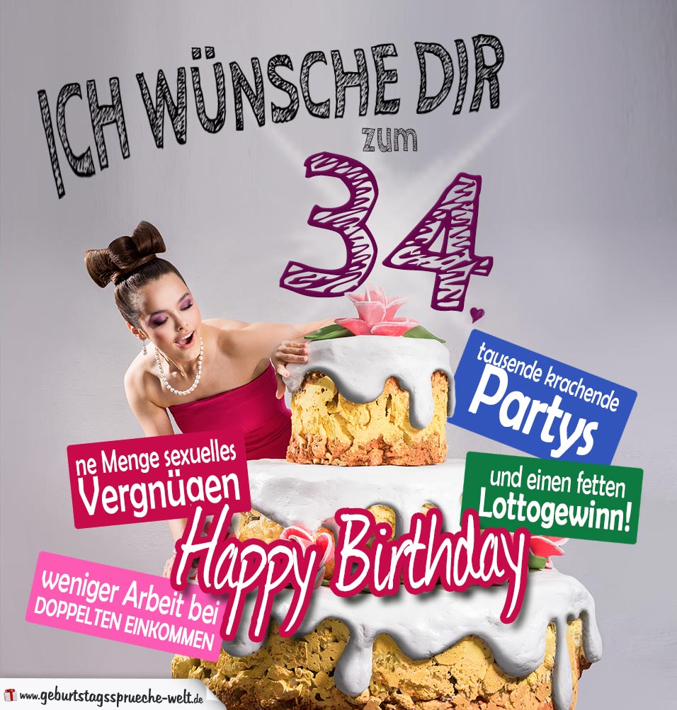 49+ Sprueche zum 34 geburtstag frau ideas in 2021 